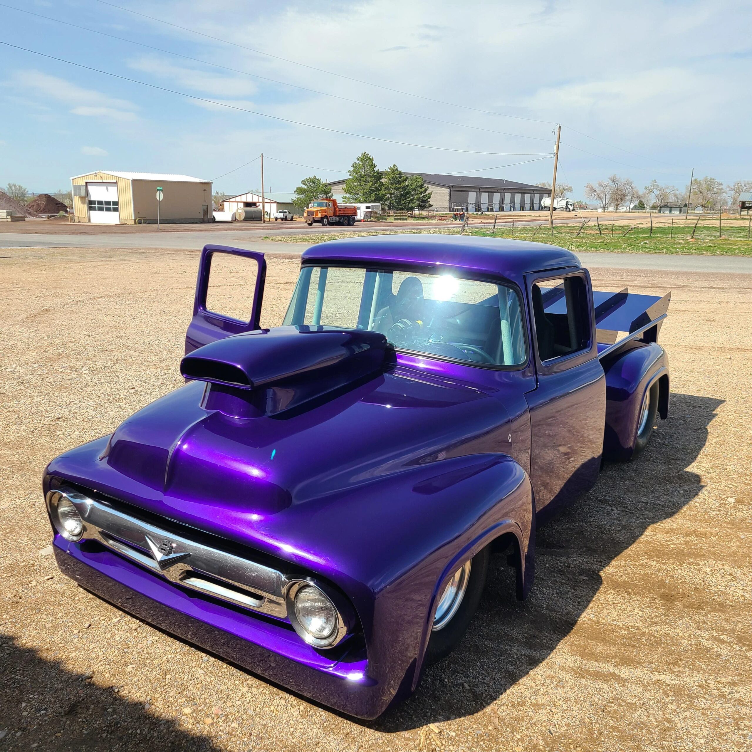 Ford-F100-2wd-regular-cab-1956-Purple-Black-2