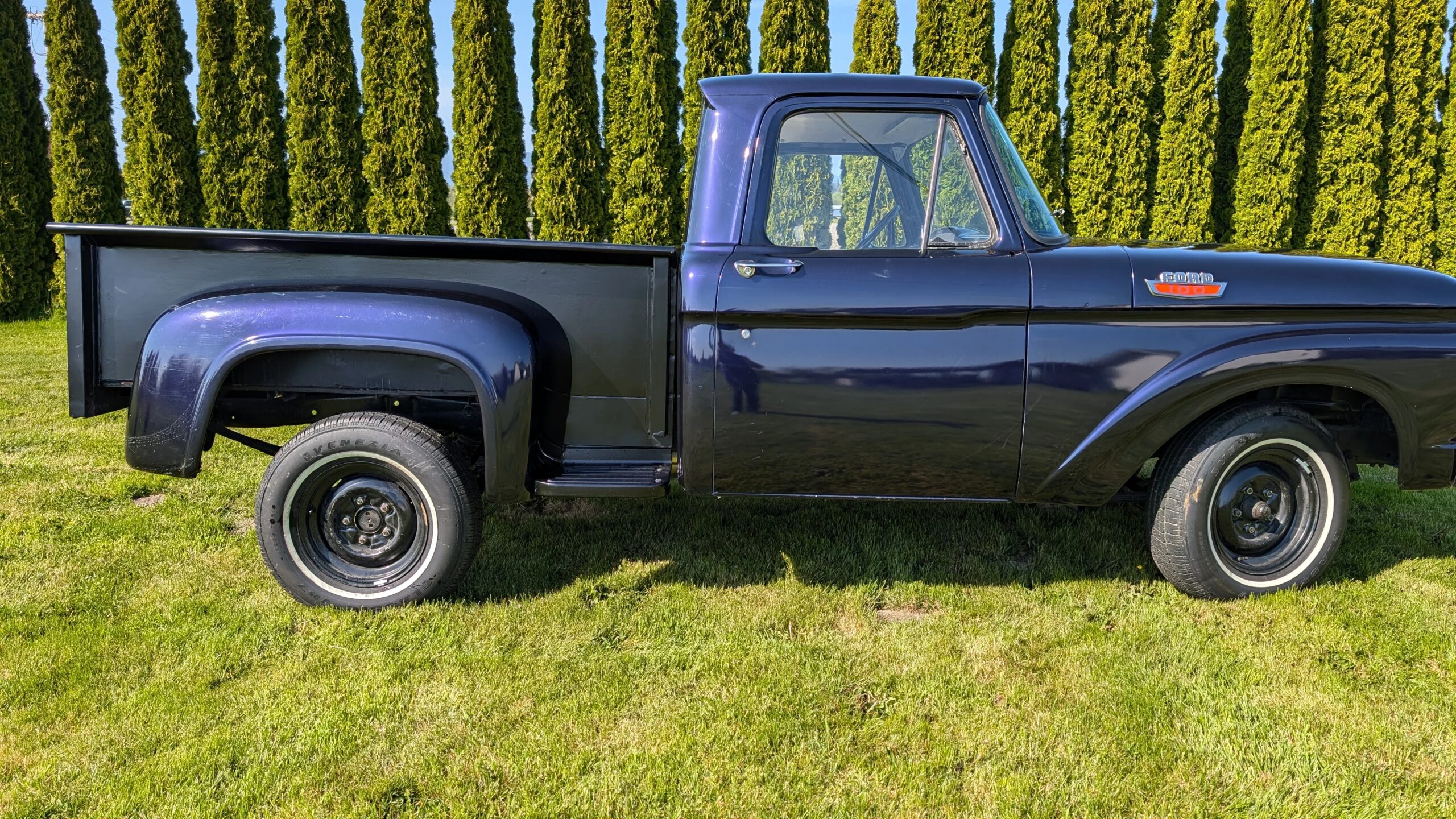 Ford-F100-2wd-regular-cab-1963-Purple-Black-1