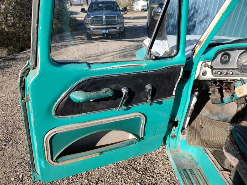 Ford-F100-2wd-regular-cab-1964-Green-Green-1