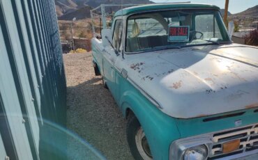 Ford-F100-2wd-regular-cab-1964-Green-Green-4