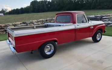 Ford-F100-2wd-regular-cab-1965-Red-Black
