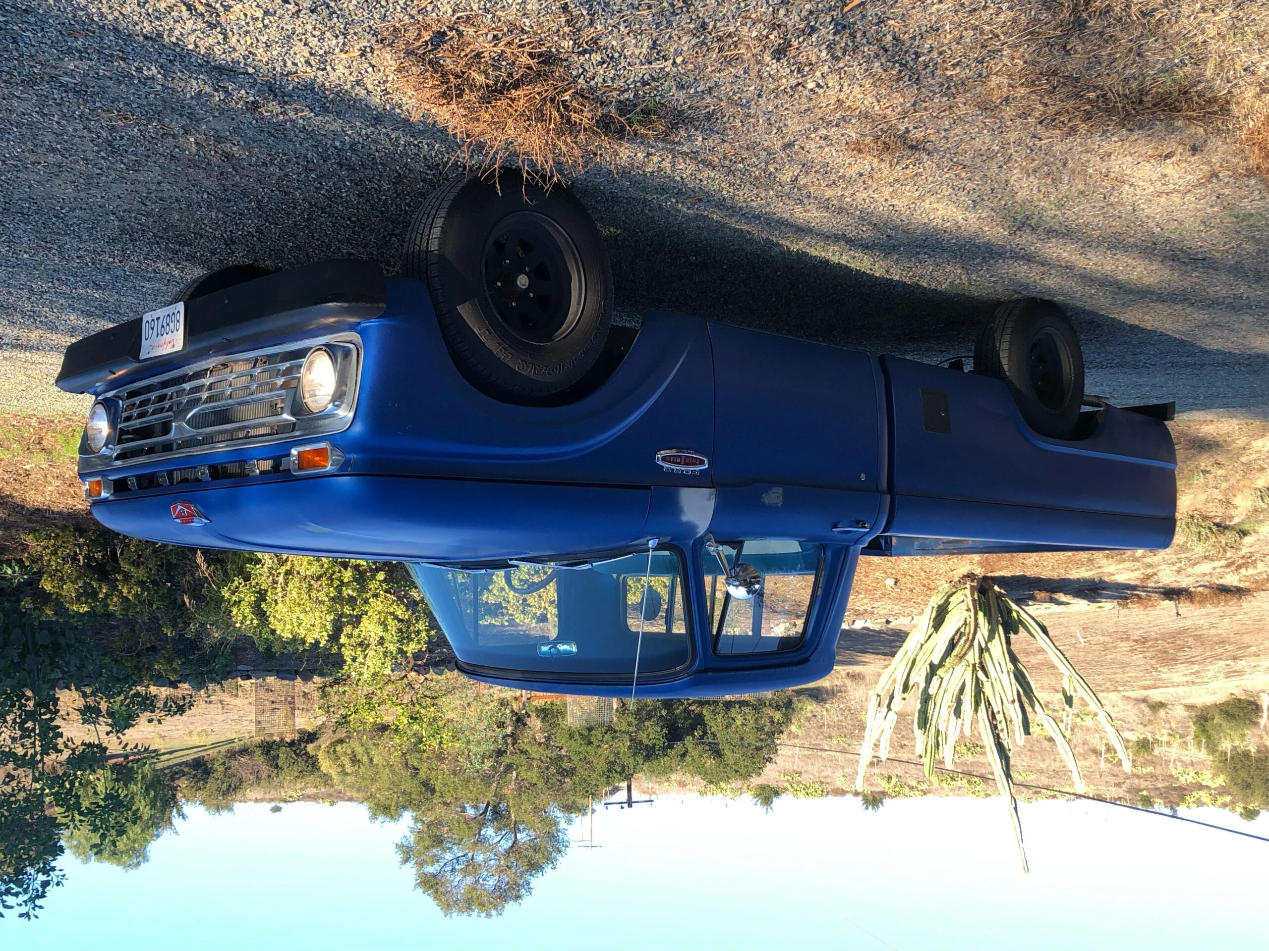 Ford-F100-2wd-regular-cab-1966-Blue-Blue-1