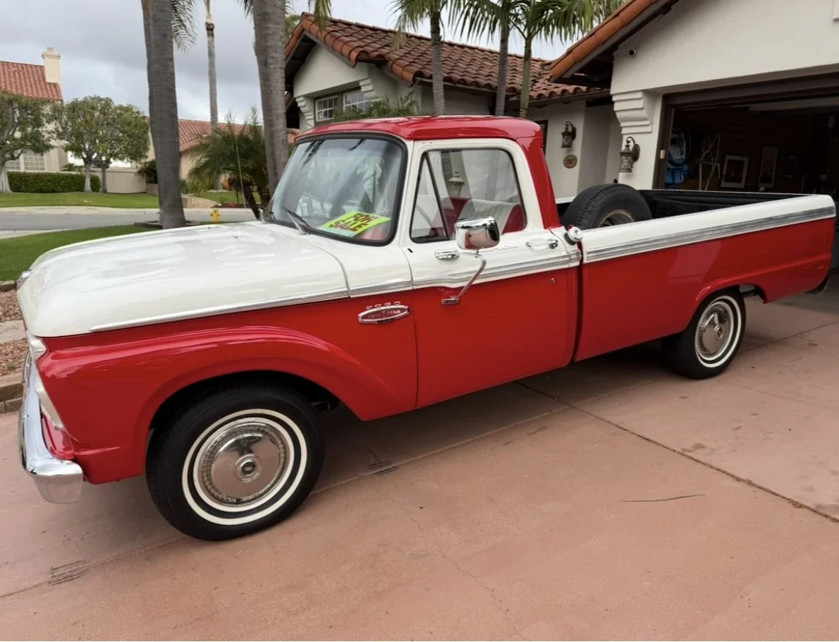 Ford-F100-2wd-regular-cab-1966-Red-Red-5