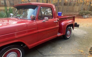 Ford-F100-2wd-regular-cab-1967-Red-Red