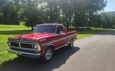 Ford-F100-2wd-regular-cab-1972-Red-Black