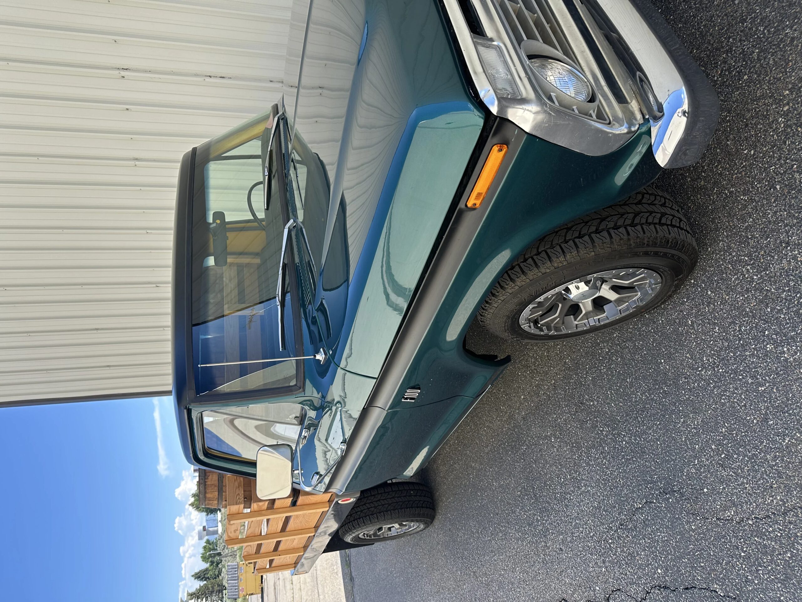 Ford-F100-2wd-regular-cab-1974-Green-Yellow-49