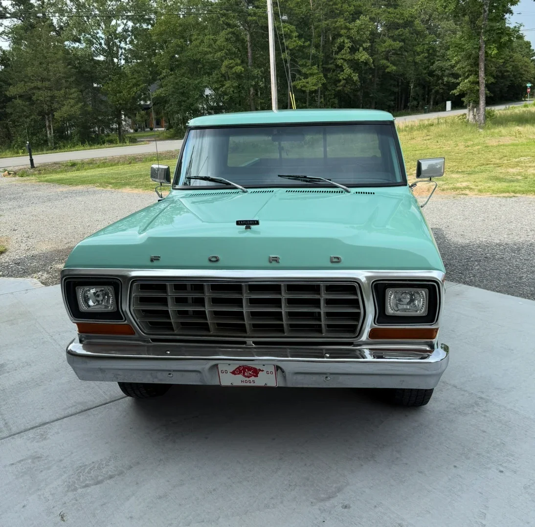 Ford-F100-2wd-regular-cab-1978-Green-Green-1