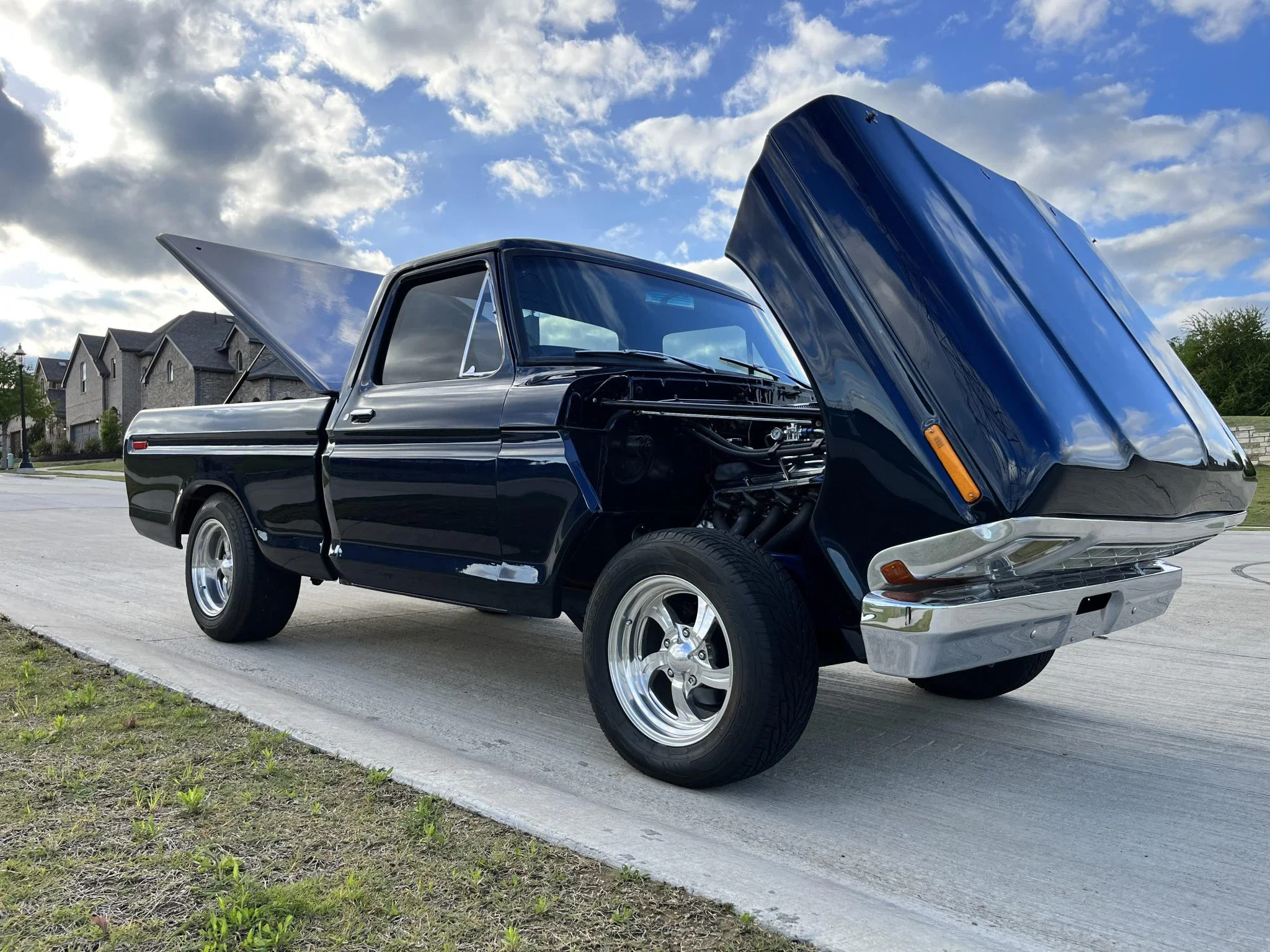 Ford-F100-2wd-regular-cab-1979-Blue-Gray