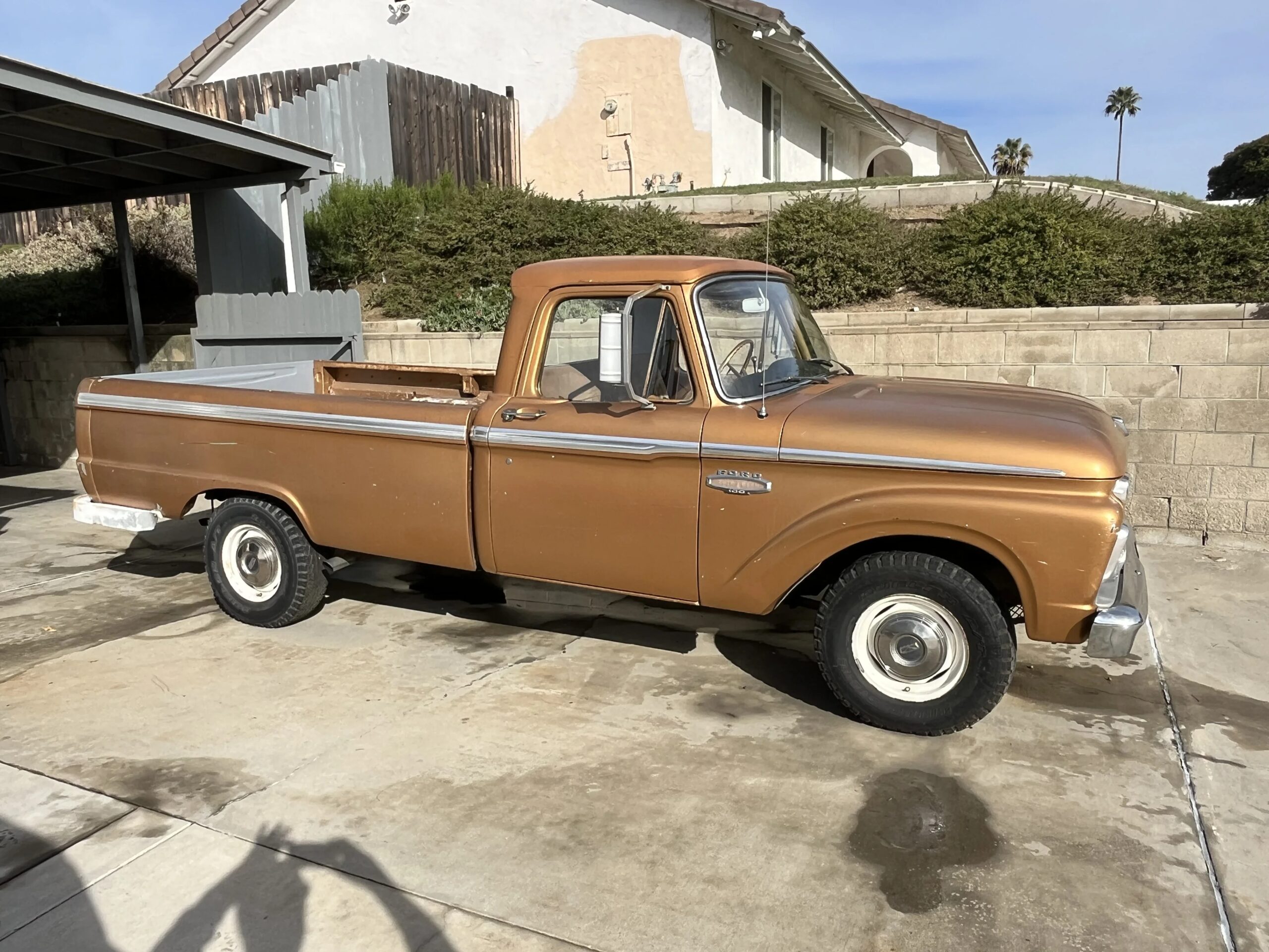 Ford-F100-custom-1966-Gold-Gold-1