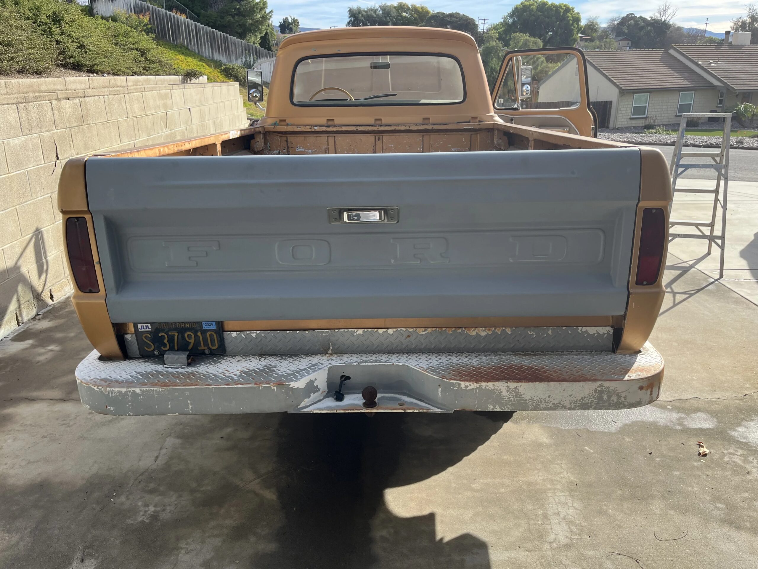 Ford-F100-custom-1966-Gold-Gold-2