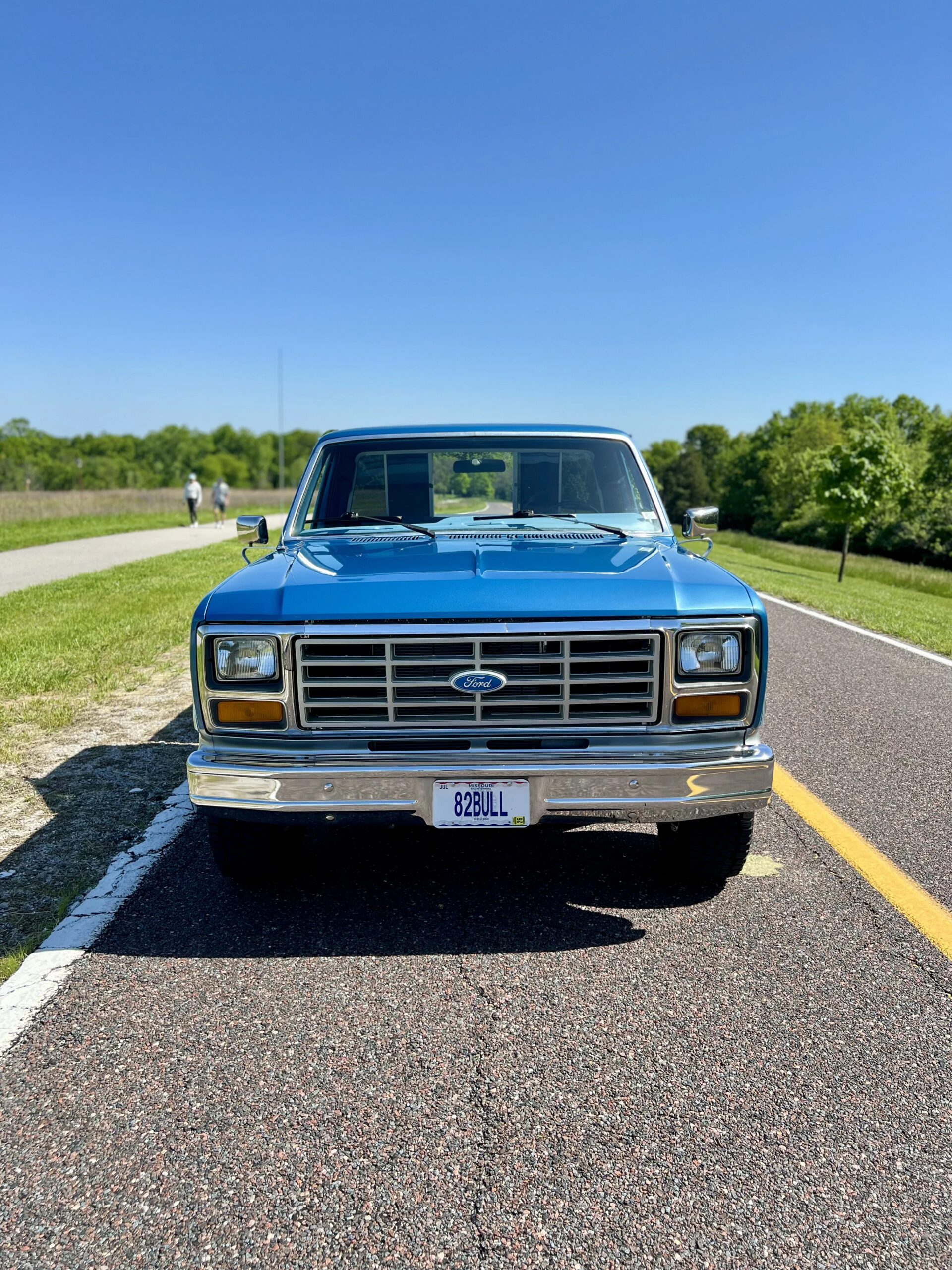 Ford-F150-1982-Blue-Blue-2