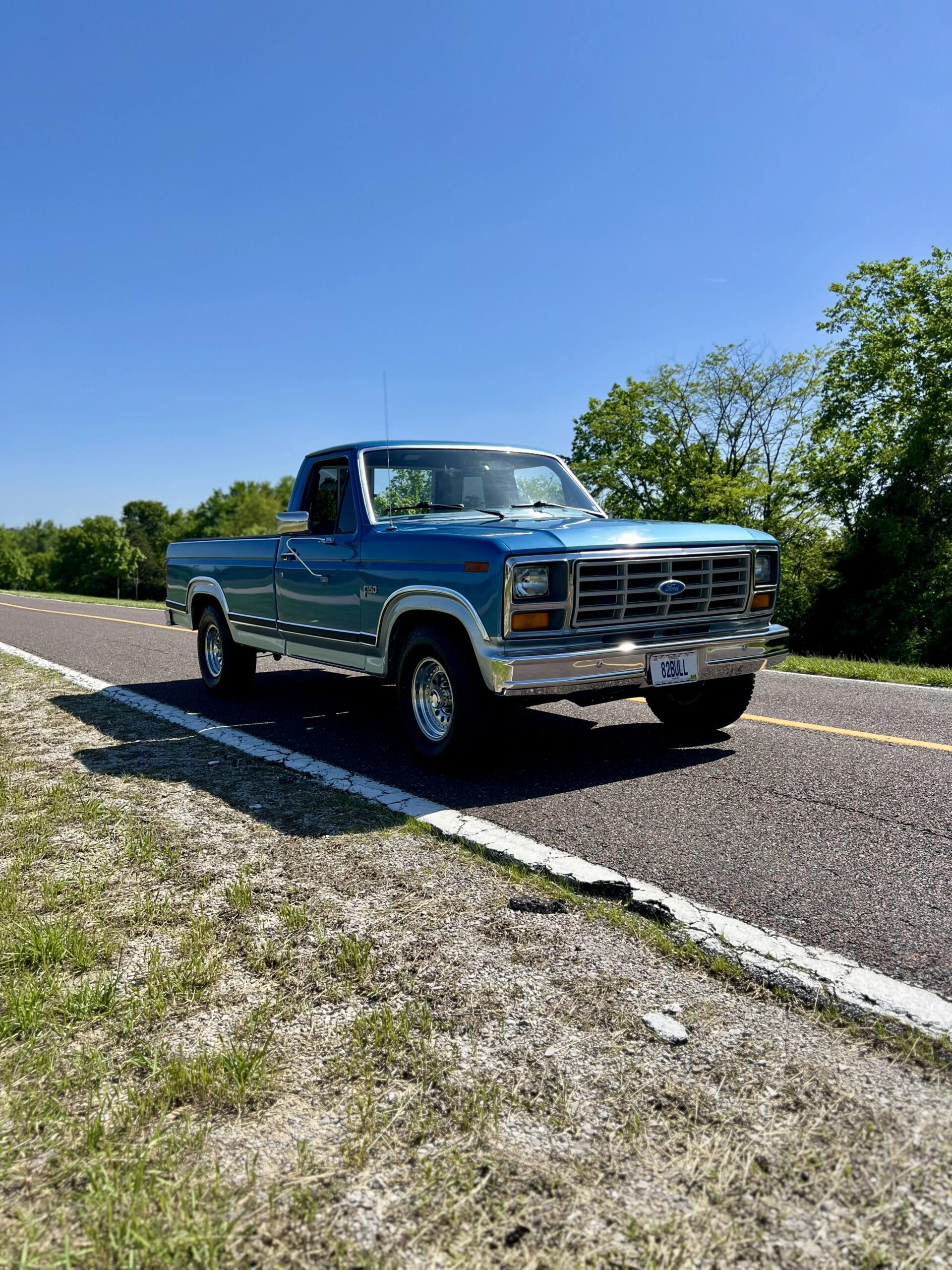 Ford-F150-1982-Blue-Blue-3
