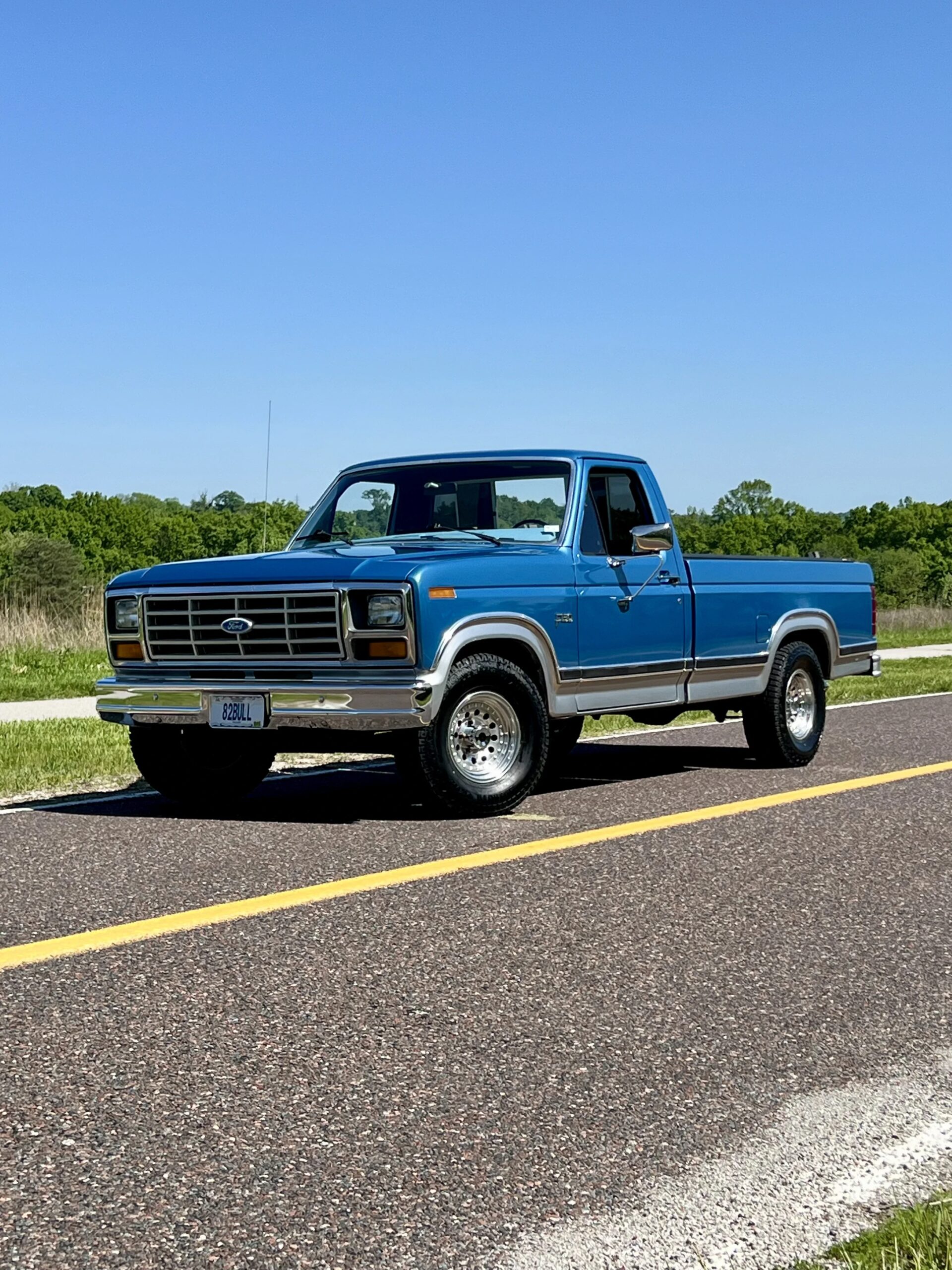 Ford-F150-1982-Blue-Blue