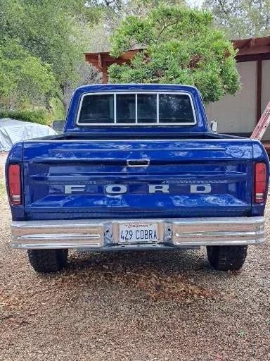 Ford-F150-2wd-regular-cab-1975-Blue-Blue-10