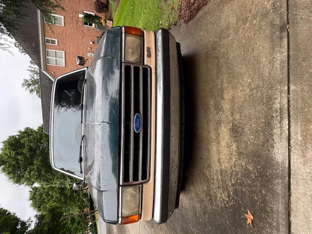 Ford-F150-2wd-regular-cab-1991-Green-Beige-2