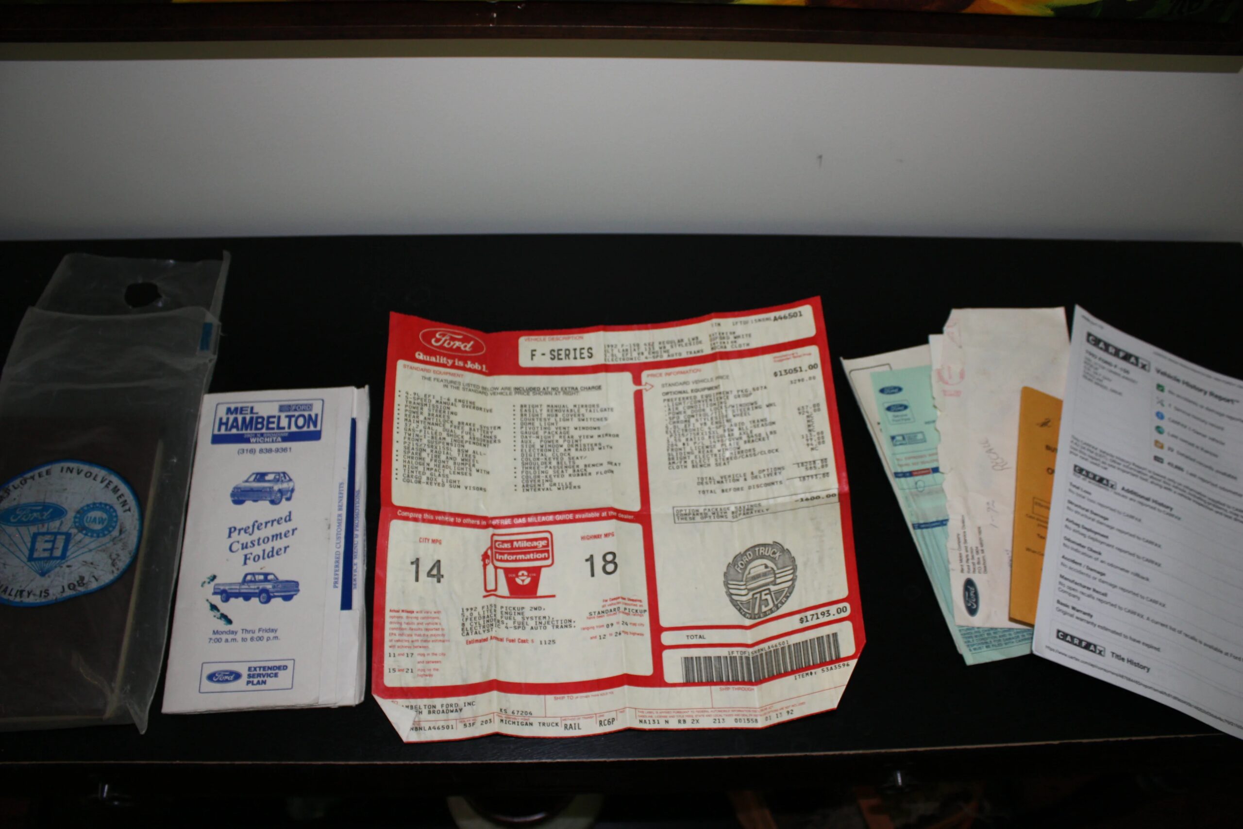 Ford-F150-2wd-regular-cab-1992-White-Brown-19