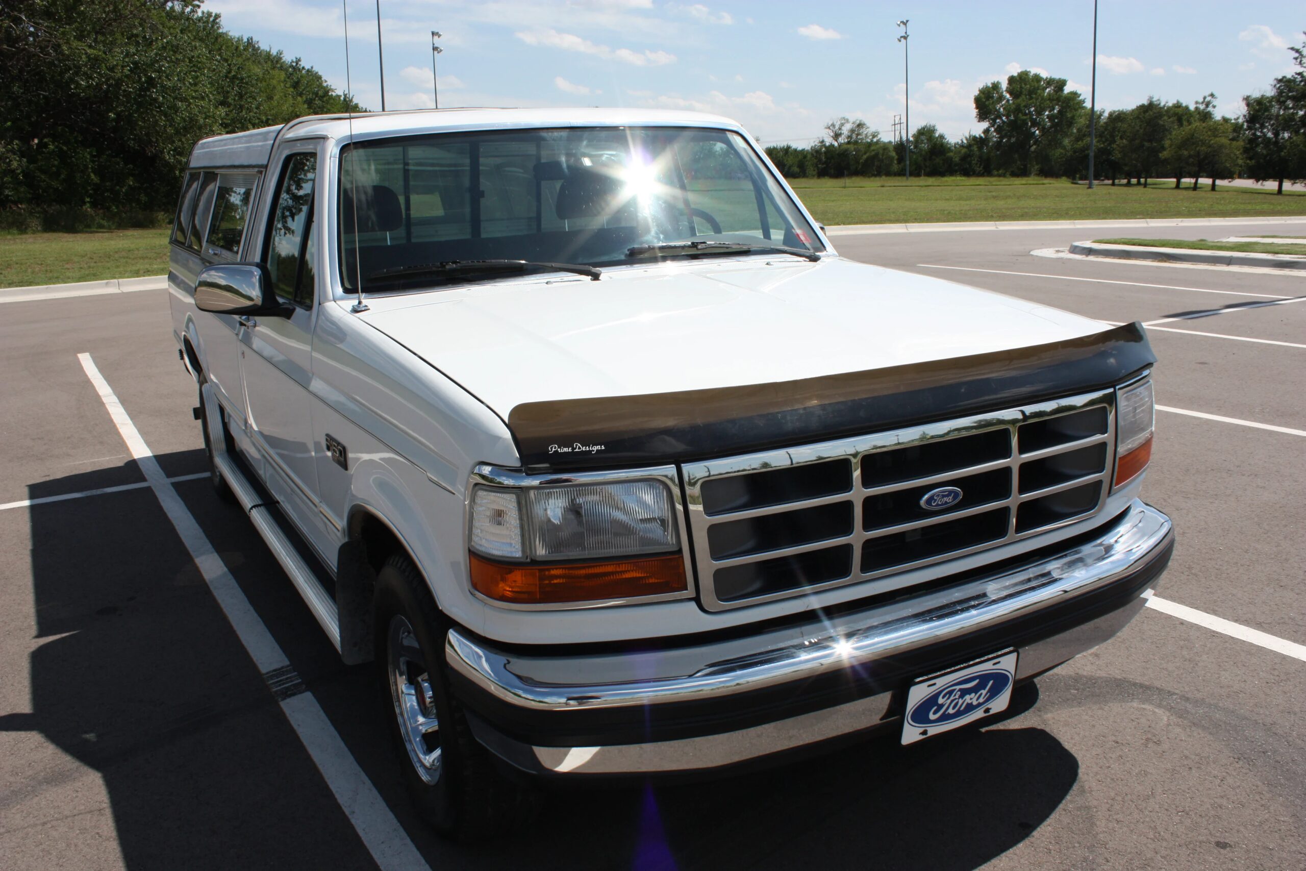 Ford-F150-2wd-regular-cab-1992-White-Brown-2