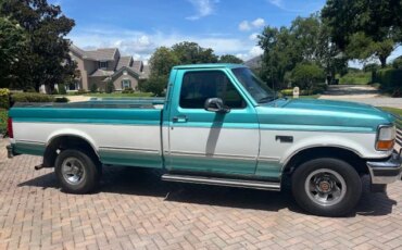 Ford-F150-2wd-regular-cab-xl-1994-Turquoise-Gray-3