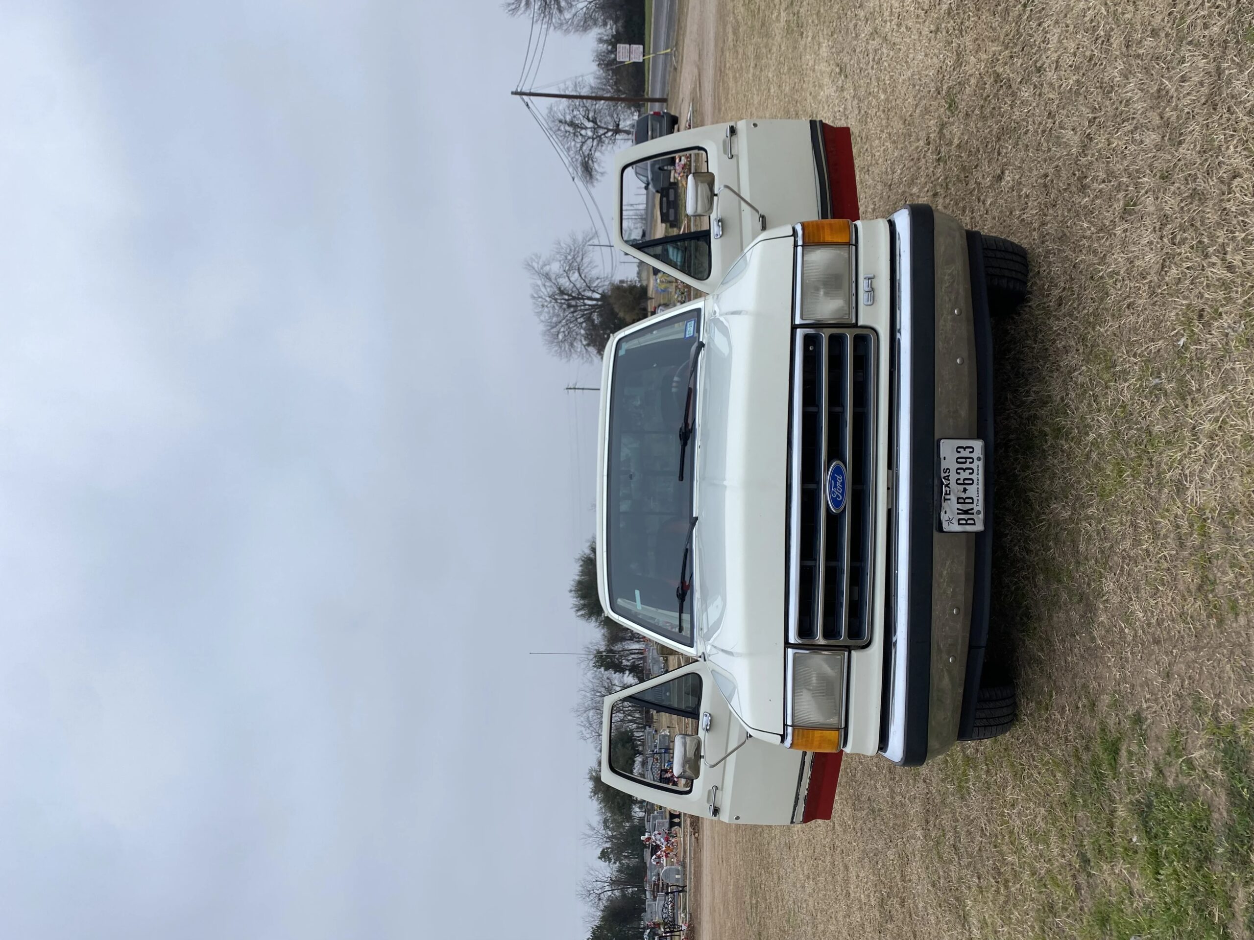 Ford-F150-2wd-supercab-1990-White-Red-1