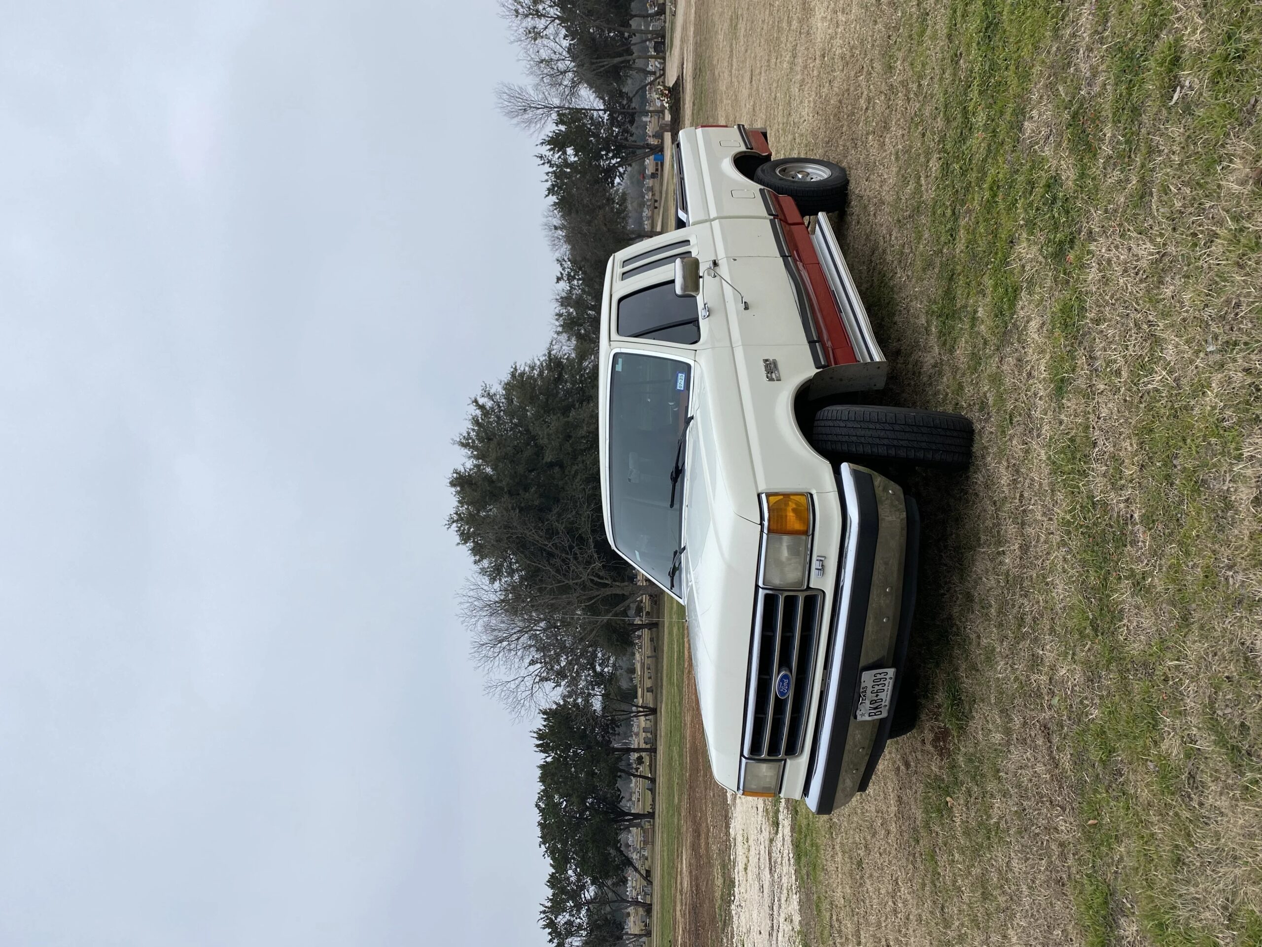 Ford-F150-2wd-supercab-1990-White-Red-2
