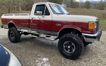 Ford-F150-4x4-regular-cab-1988-Red-Red