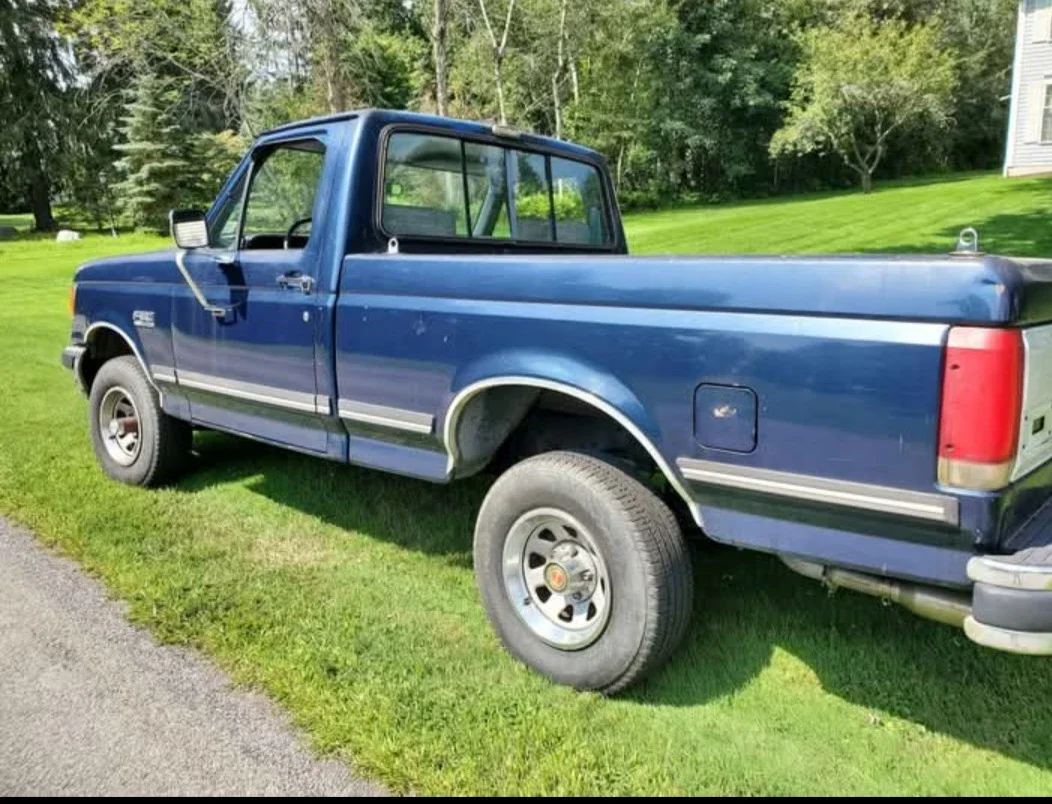 Ford-F150-4x4-regular-cab-1990-Blue-Blue-1