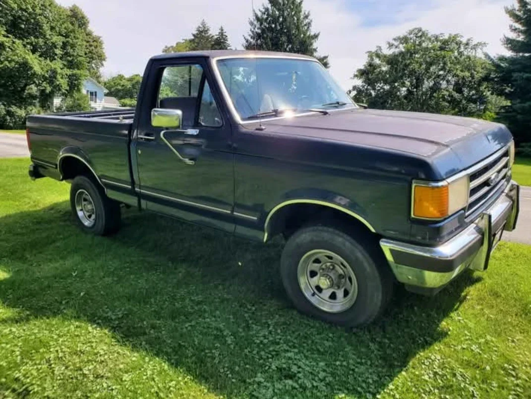 Ford-F150-4x4-regular-cab-1990-Blue-Blue-2