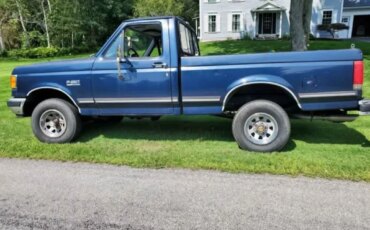 Ford-F150-4x4-regular-cab-1990-Blue-Blue