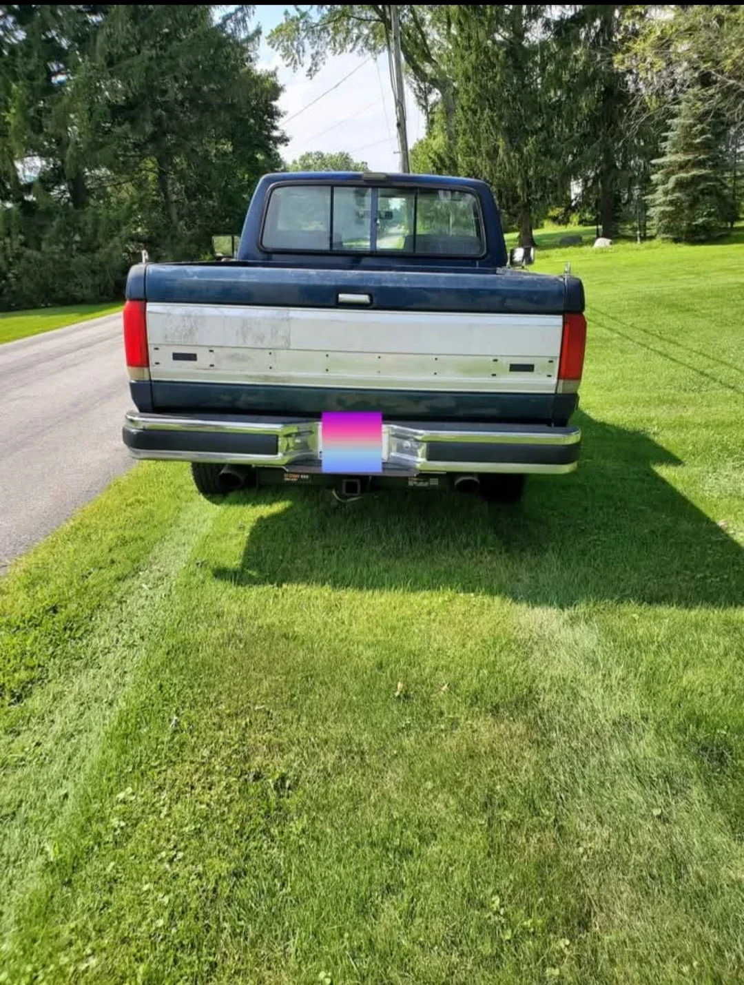 Ford-F150-4x4-regular-cab-1990-Blue-Blue-4