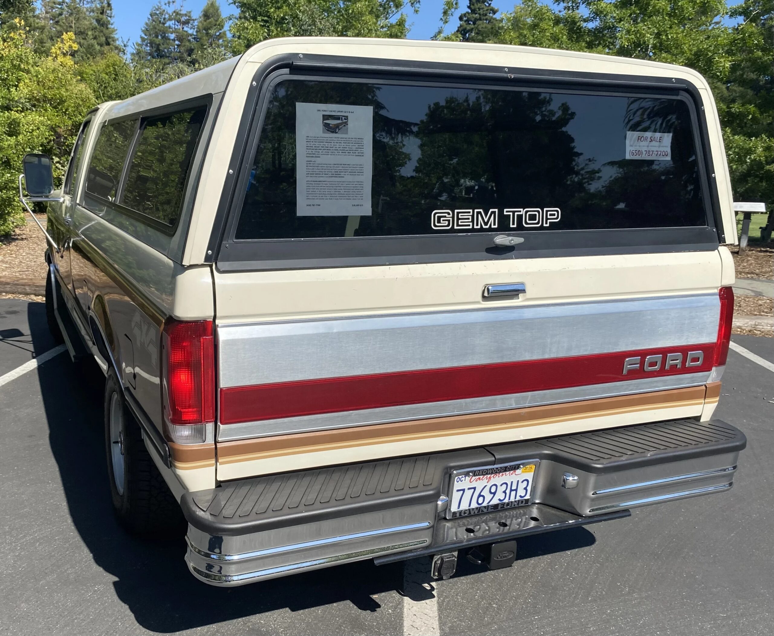Ford-F150-4x4-regular-cab-1991-Other-Tan-38