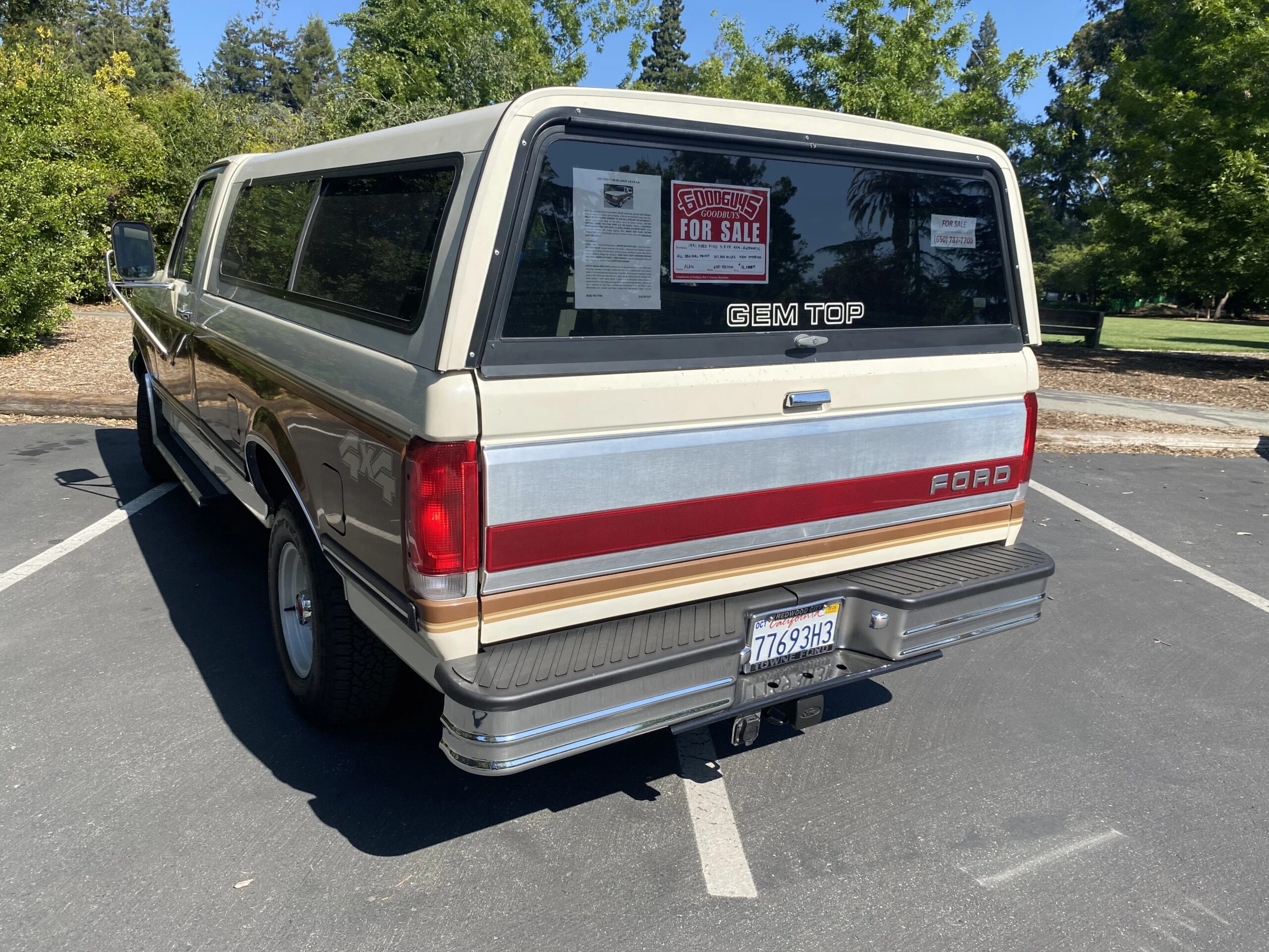 Ford-F150-4x4-regular-cab-1991-Other-Tan-40