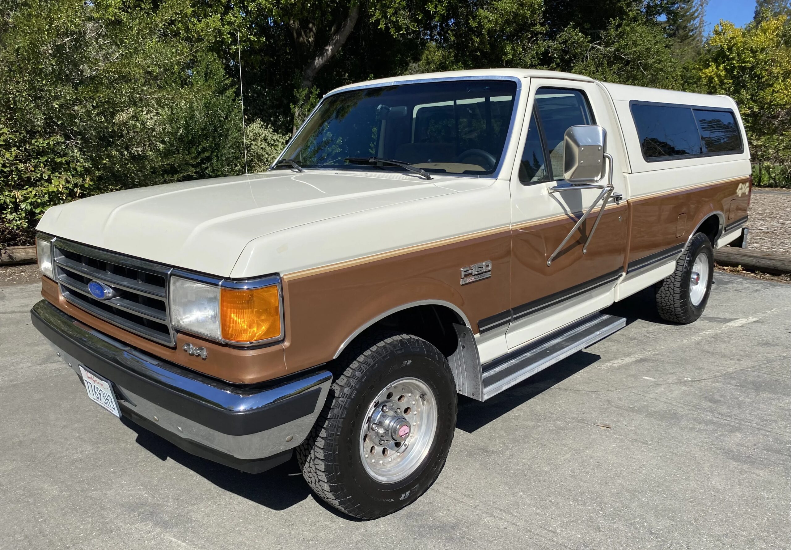 Ford-F150-4x4-regular-cab-1991-Other-Tan-53
