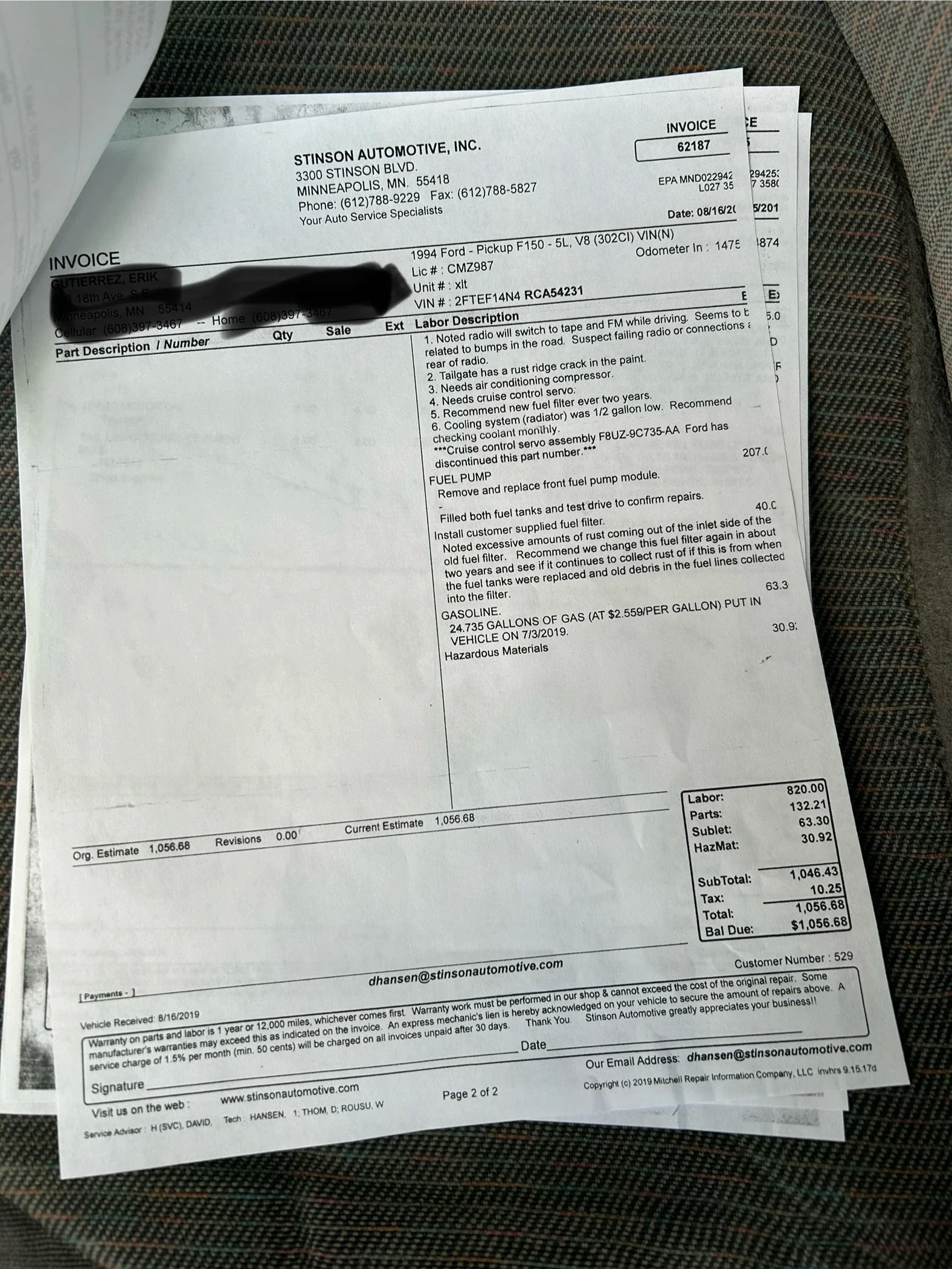 Ford-F150-4x4-regular-cab-xl-1994-Black-Gray-17