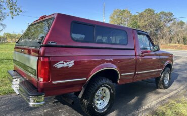 Ford-F150-4x4-regular-cab-xl-1994-Red-Gray-1