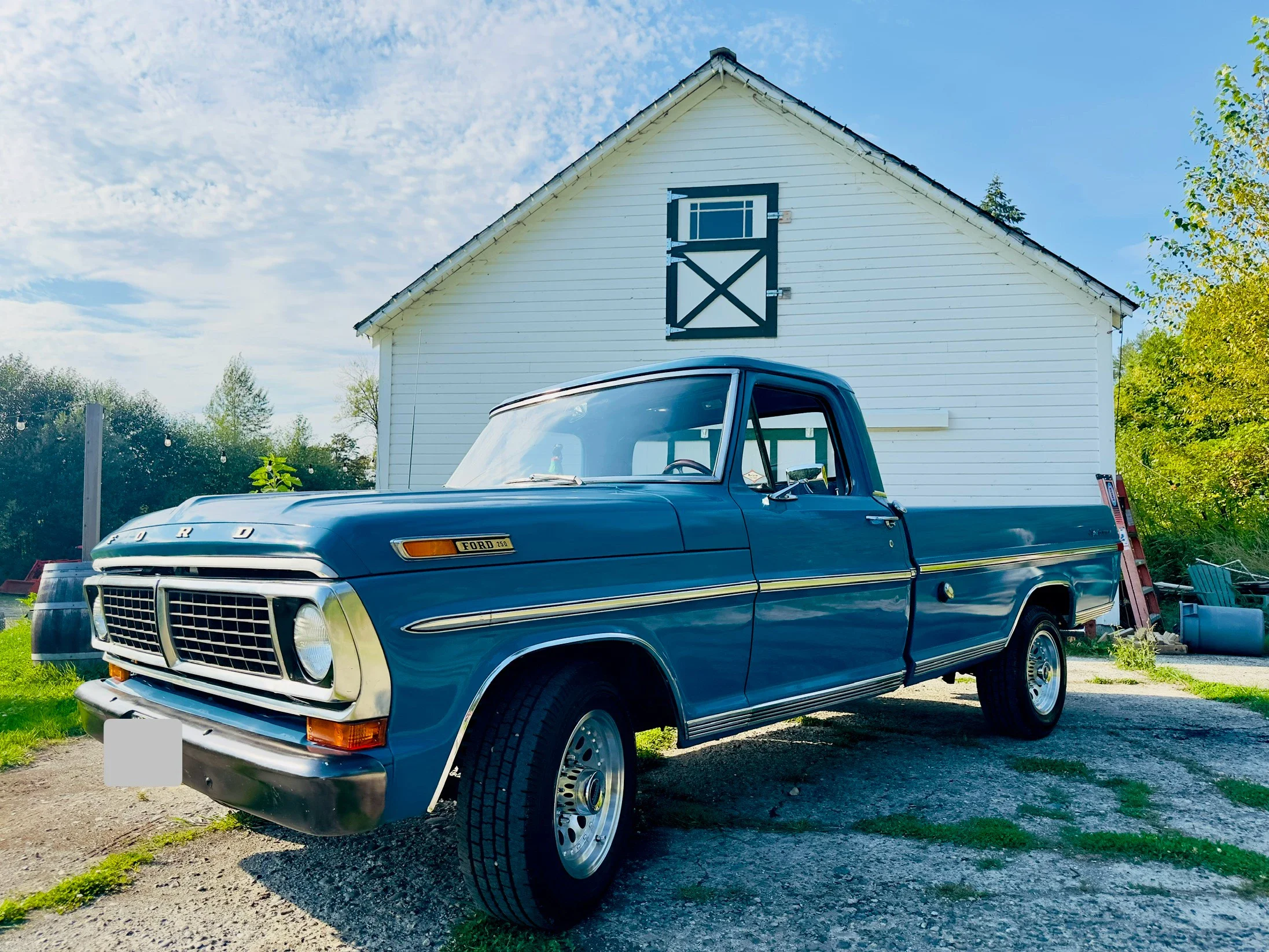Ford-F250-2wd-regular-cab-1970-Blue-Blue-2