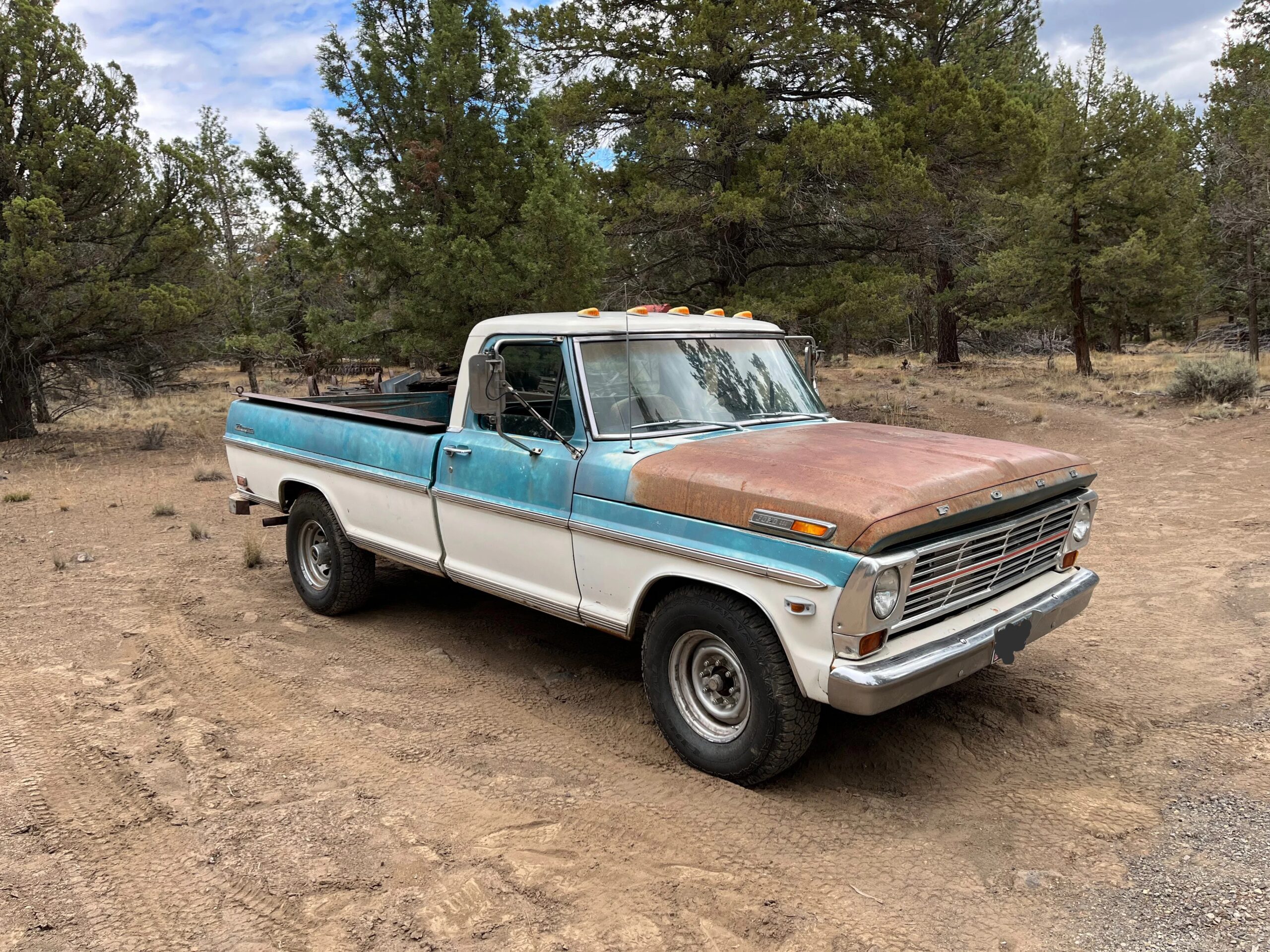 Ford-F250-2wd-regular-cab-heavy-duty-1968-Charcoal