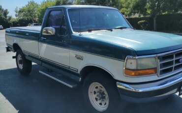 Ford-F250-2wd-regular-cab-heavy-duty-1995-Green-Gray-1