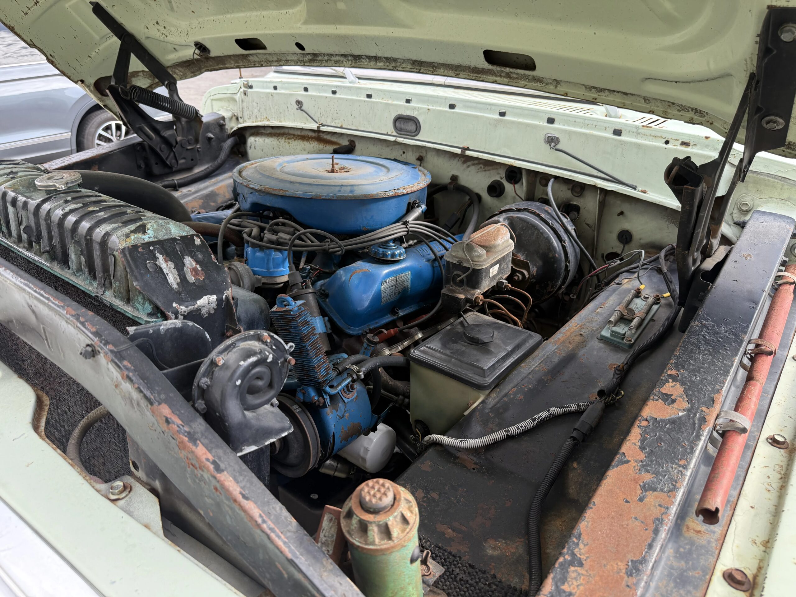 Ford-F250-2wd-regular-cab-xlt-1971-Green-Green-27