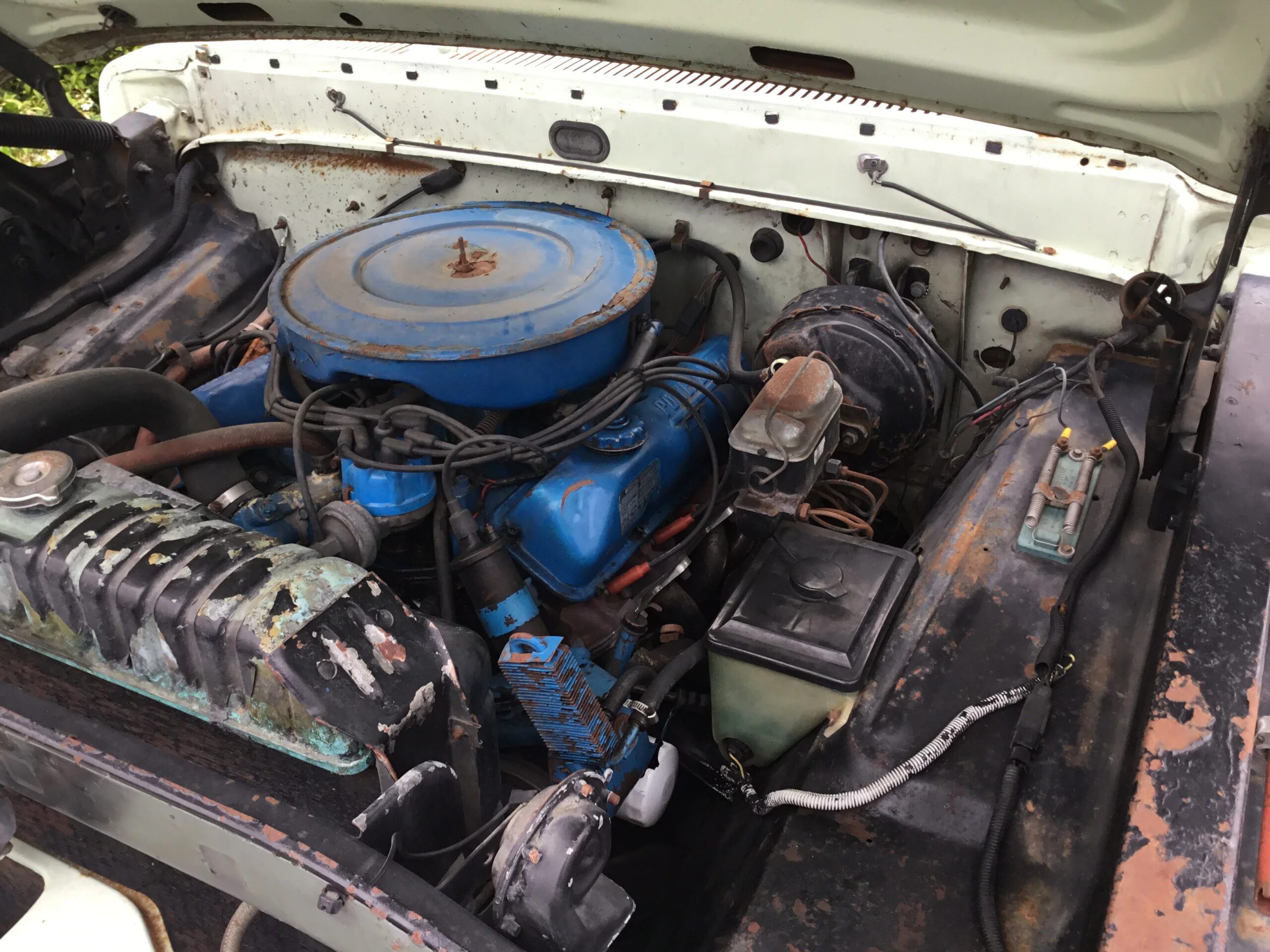 Ford-F250-2wd-regular-cab-xlt-1971-Green-Green-4