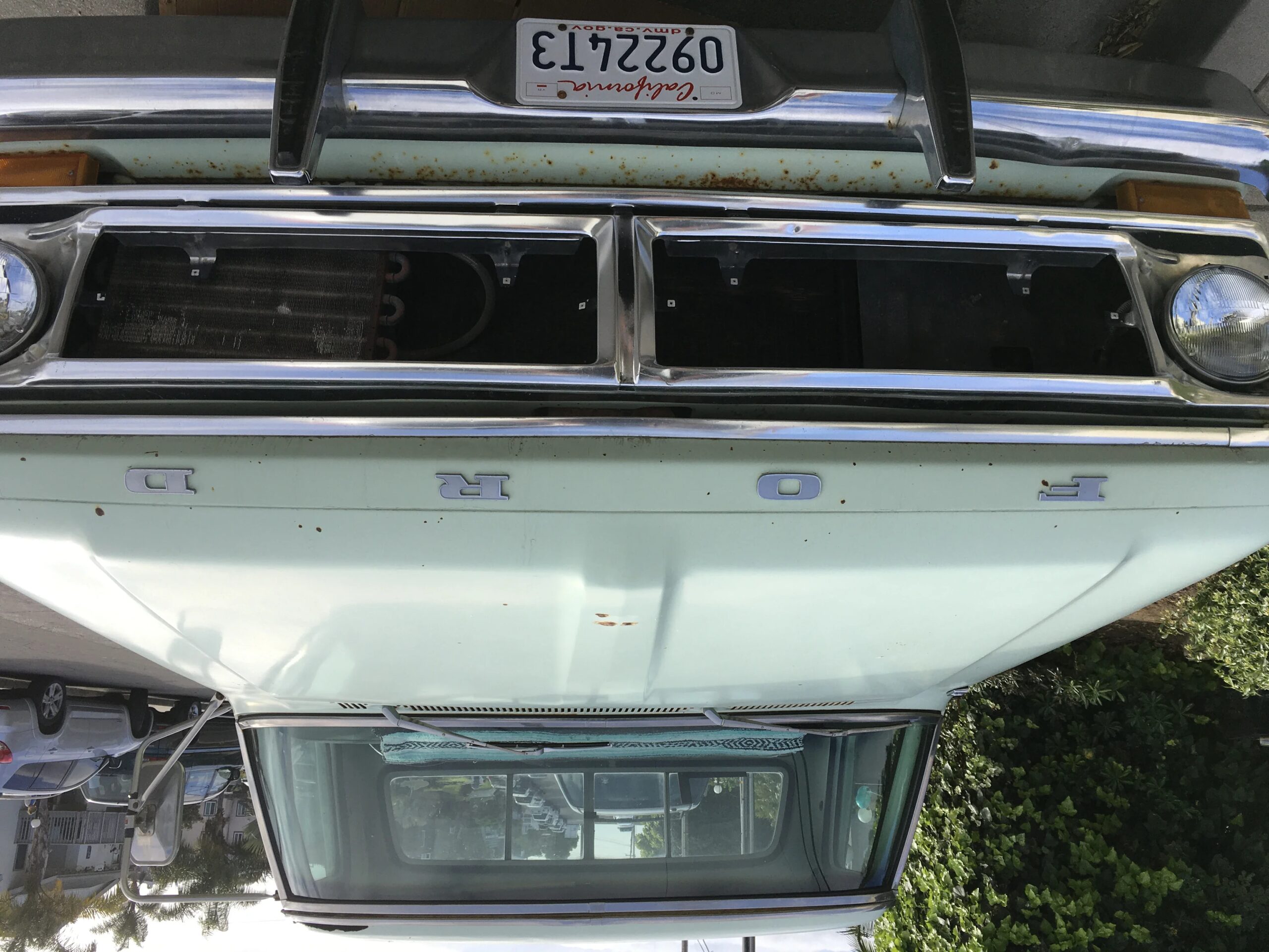 Ford-F250-2wd-regular-cab-xlt-1971-Green-Green-8