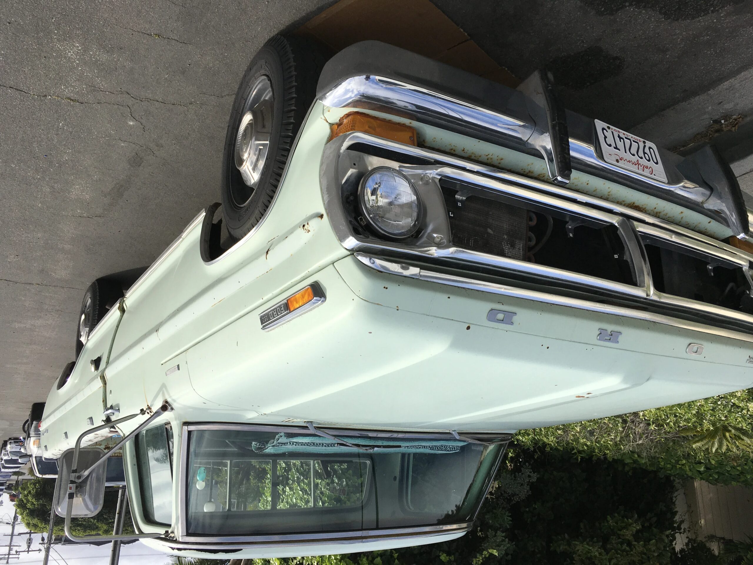 Ford-F250-2wd-regular-cab-xlt-1971-Green-Green-9