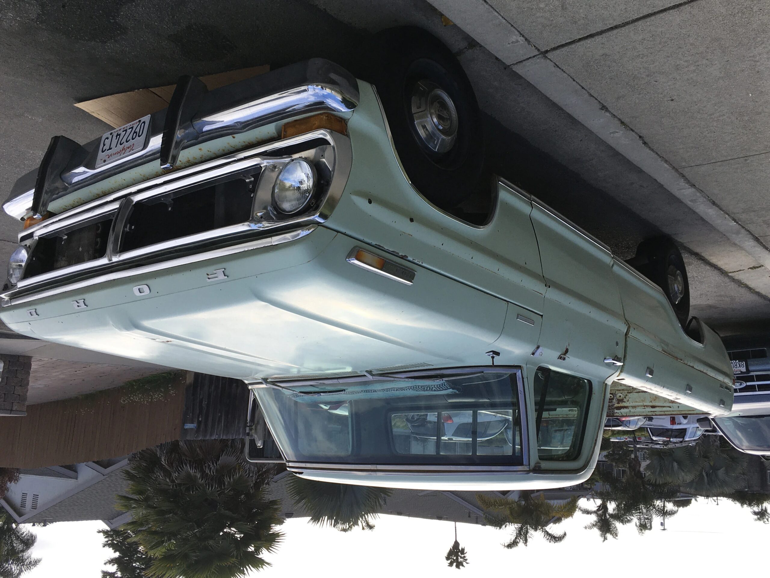 Ford-F250-2wd-regular-cab-xlt-1971-Green-Green