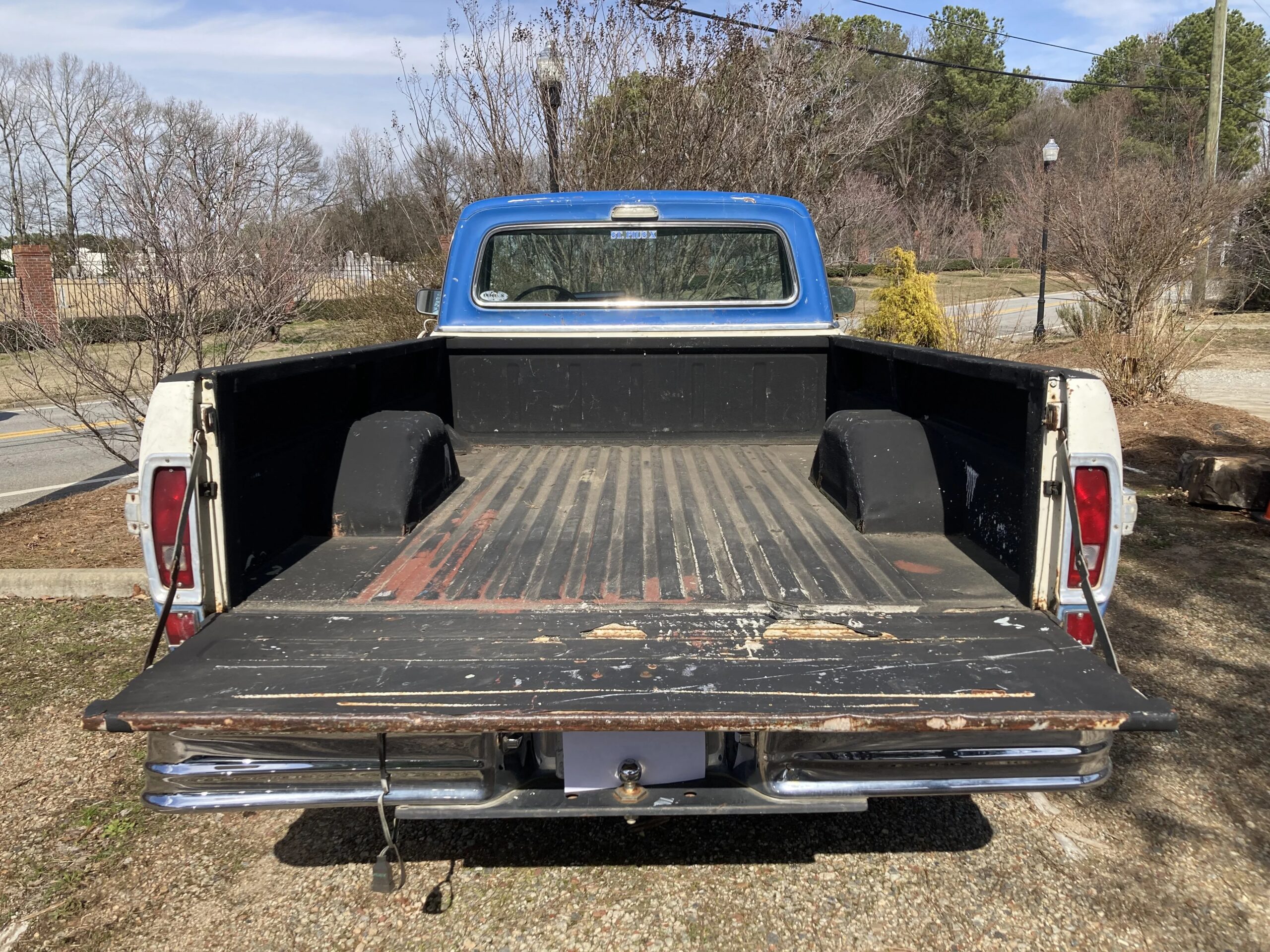 Ford-F250-2wd-regular-cab-xlt-1972-Blue-Blue-10