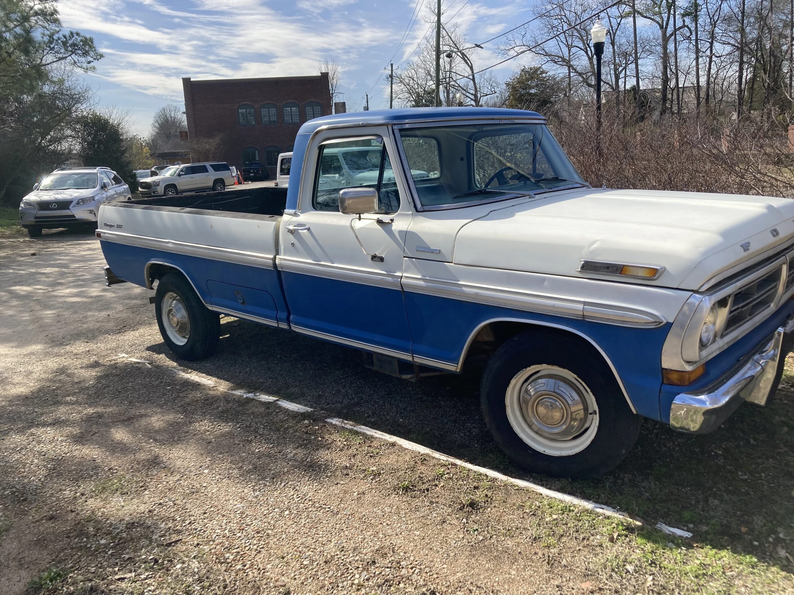 Ford-F250-2wd-regular-cab-xlt-1972-Blue-Blue-2