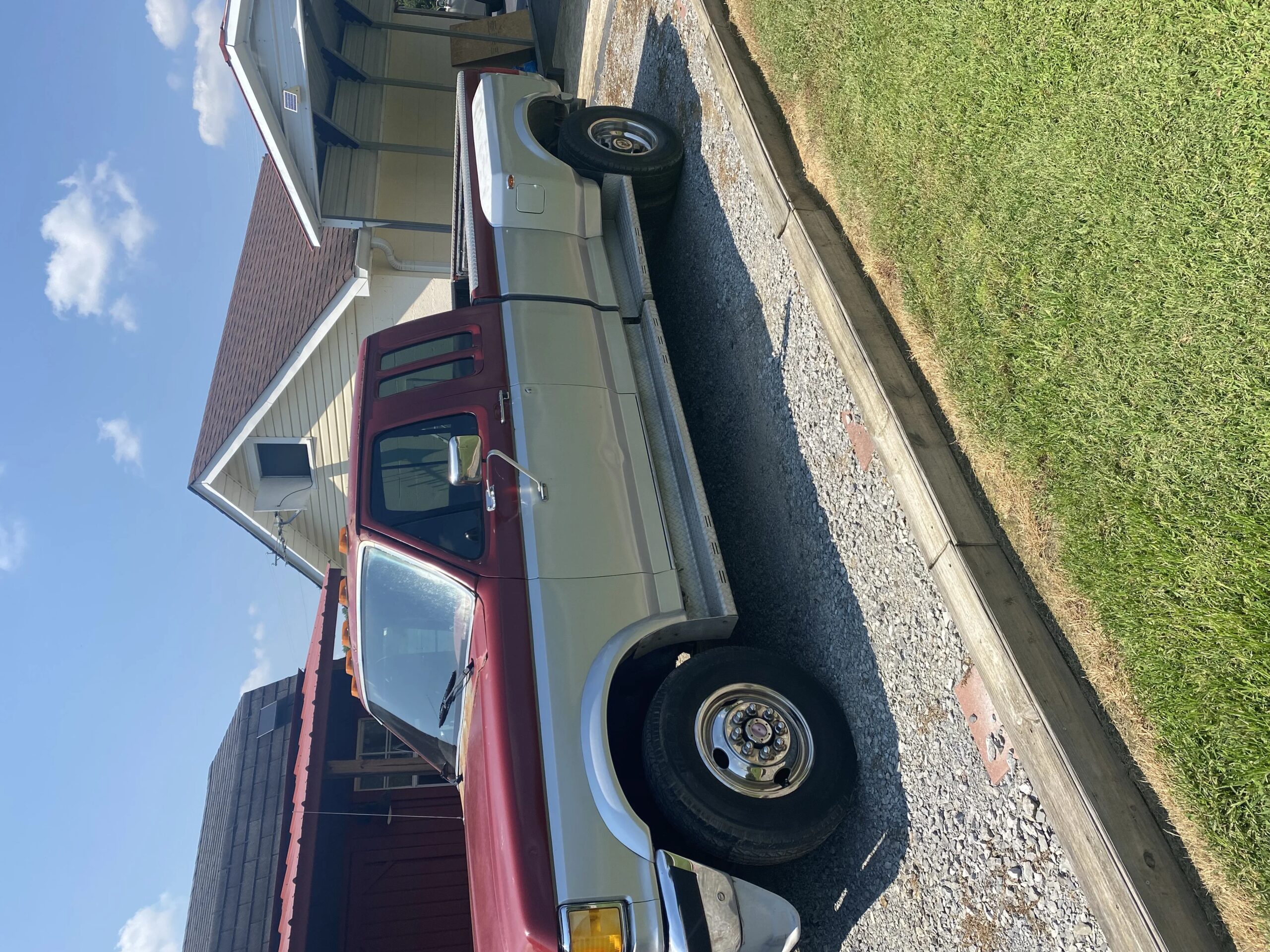Ford-F250-4x4-crew-cab-heavy-duty-1989-Silver-Burgundy-5