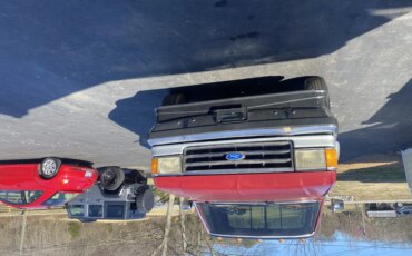 Ford-F250-4x4-crew-cab-heavy-duty-1989-Silver-Burgundy-6