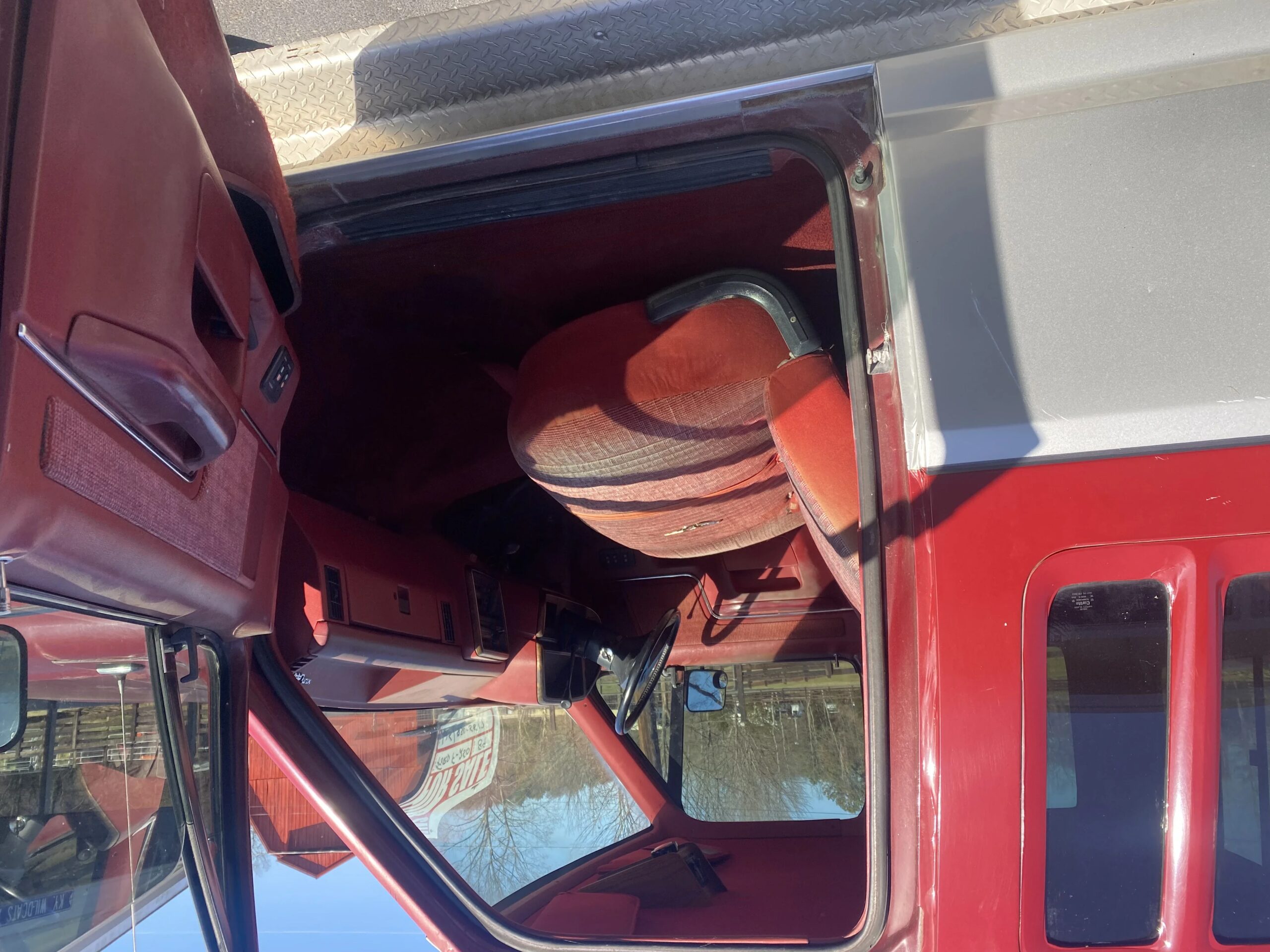 Ford-F250-4x4-crew-cab-heavy-duty-1989-Silver-Burgundy-8