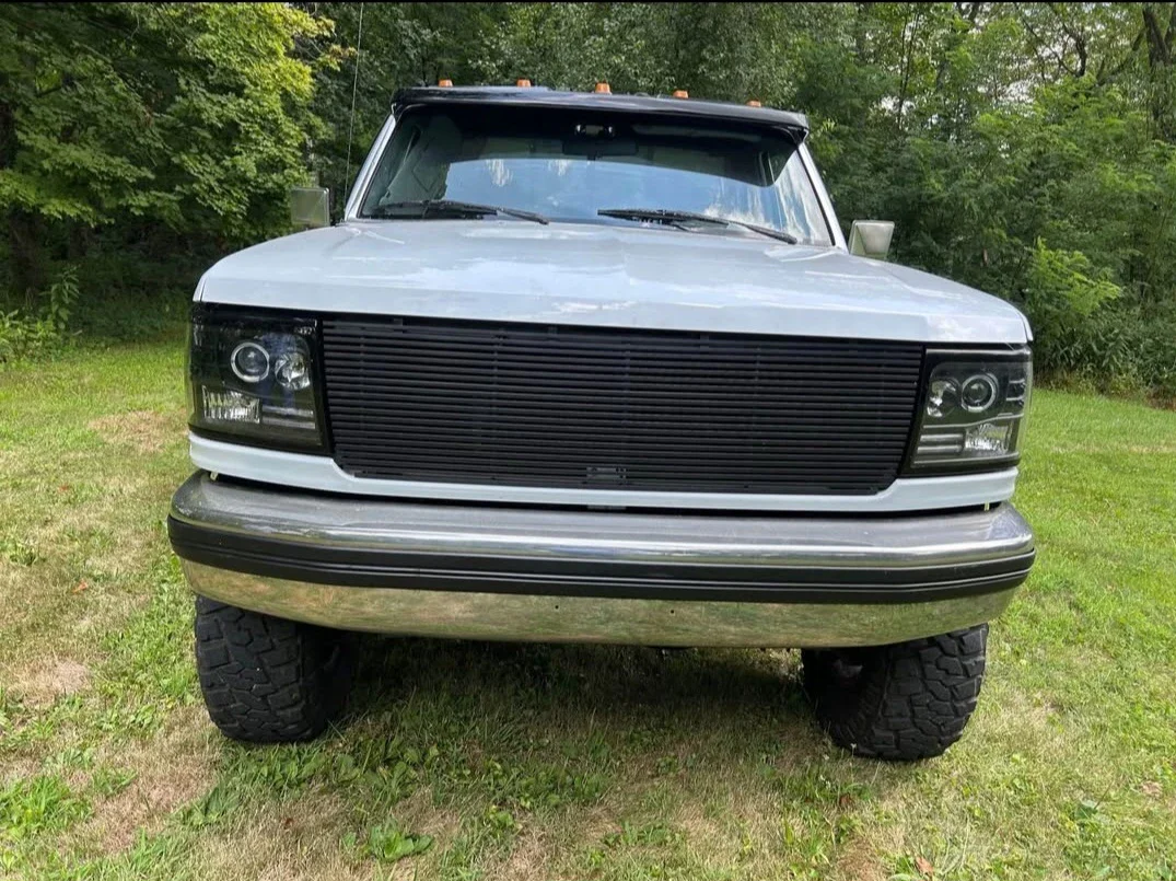 Ford-F250-4x4-regular-cab-1994-Off-White-Gray-7
