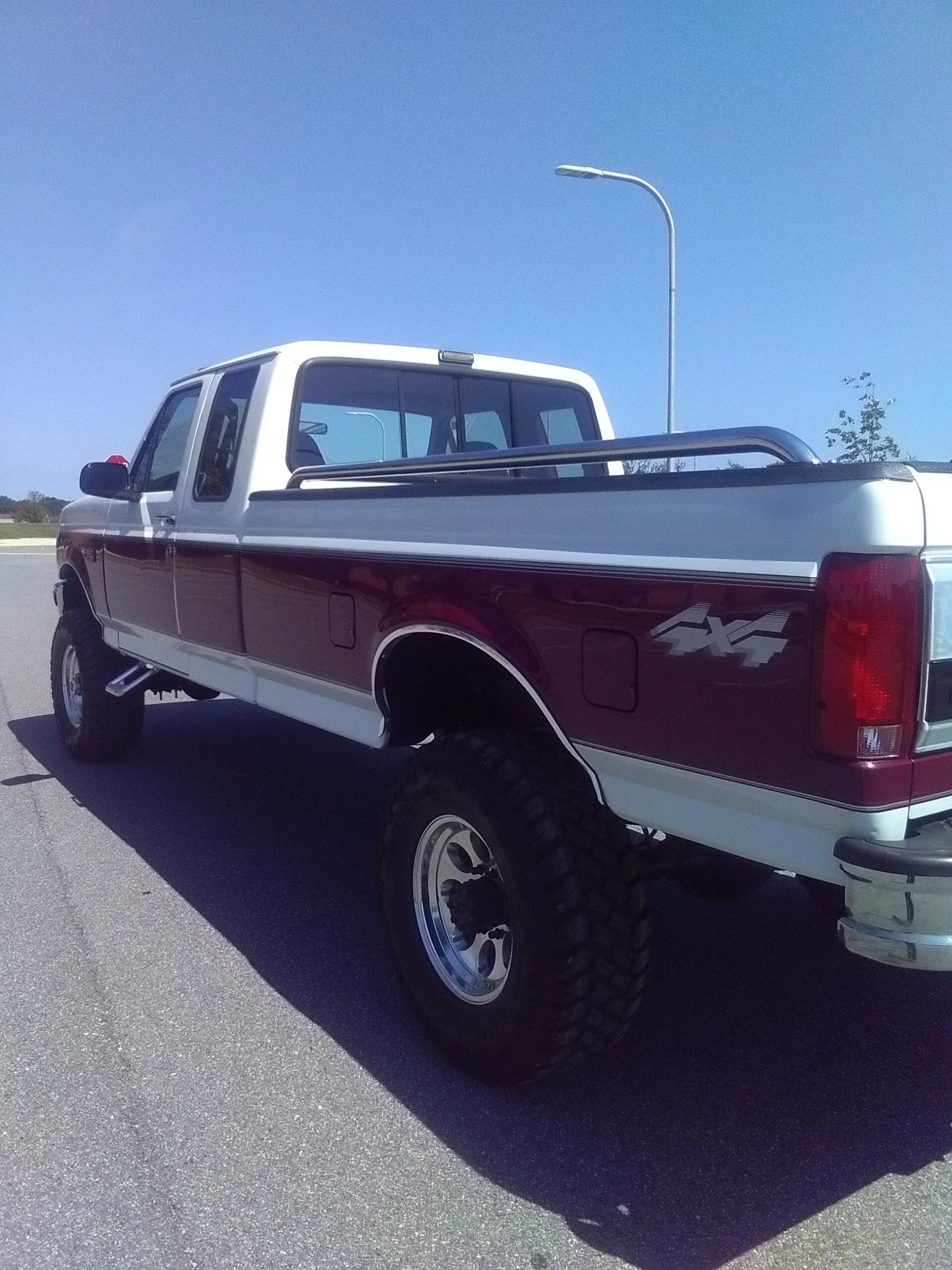 Ford-F250-4x4-supercab-heavy-duty-1993-White-Red-5