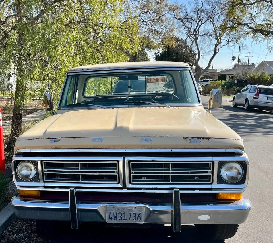 Ford-F250-camper-special-1972-Tan-Brown-14